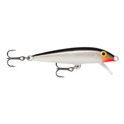 Rapala Original Floater Wobbler 9,0cm Silver (S), 5g, floating, 1 Stück