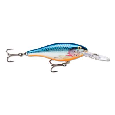 Rapala Shad Rap 5,0cm Silver Blue (SB) 6g, Deep Runner, floating, 1 Stück