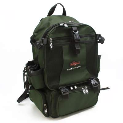 Iron Claw Backpacker, Angelrucksack mit 3 Boxen - 29x20,5x42cm