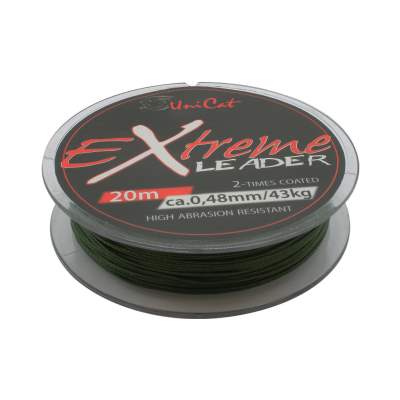 UniCat Extreme Leader 20m Waller Vorfachschnur 0,48mm 43kg