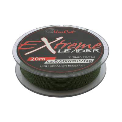 UniCat Extreme Leader 20m Waller Vorfachschnur 0,60mm 59kg