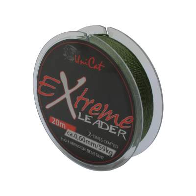 UniCat Extreme Leader 20m Waller Vorfachschnur 0,60mm 59kg