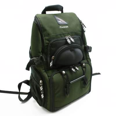 Iron Claw Packer Angelrucksack inkl. 4 Boxen - 33x20x45cm