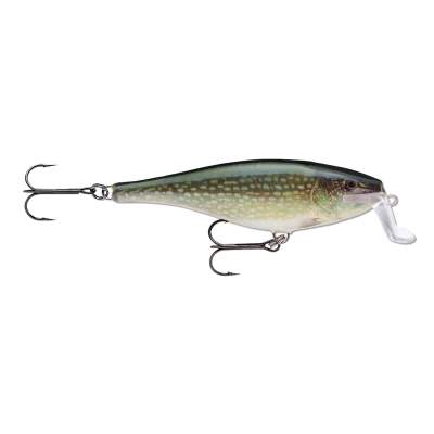 Rapala Super Shad Rap Wobbler 14cm Silver Pike (SPK) 45g, floating, 1 Stück