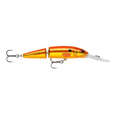 Rapala Jointed Deep Husky Jerk 12cm 14g Wobbler, Orange Shad (OSD)