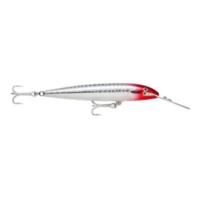 Rapala Countdown Magnum Wobbler 18cm Red Head UV (RHU) 70g, sinking, tiefläufer, 1 Stück