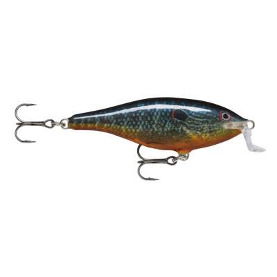 Rapala Shallow Shad Rap Wobbler 5,0cm Live Pumpkinseed (PSL), 5g, floating, 1 Stück