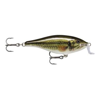 Rapala Shallow Shad Rap Wobbler 7,0cm Live Largemouth Bass (LBL), 7g, floating, 1 Stück