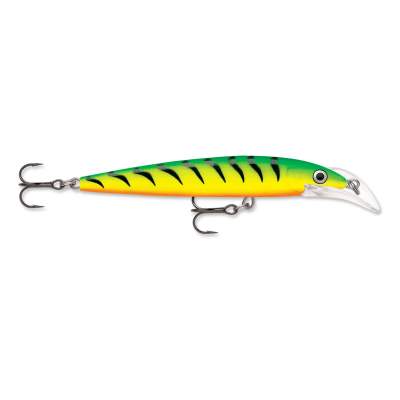 Rapala Scatter Rap Deep Husky Jerk Wobbler, 10cm, 10g, Firetiger (FT)