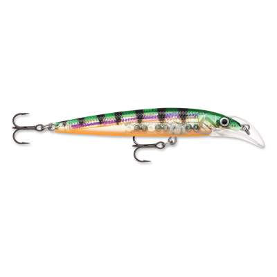 Rapala Scatter Rap Deep Husky Jerk Wobbler, 10cm, 10g, Glass Perch (GP)