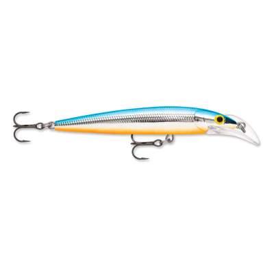 Rapala Scatter Rap Deep Husky Jerk Wobbler 10cm, 10g, Silver Blue (SB)