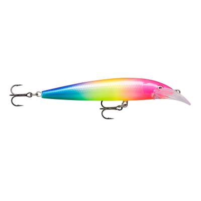 Rapala Scatter Rap Deep Husky Jerk Wobbler, 10cm, 10g, Pink Parrot (ELJ)