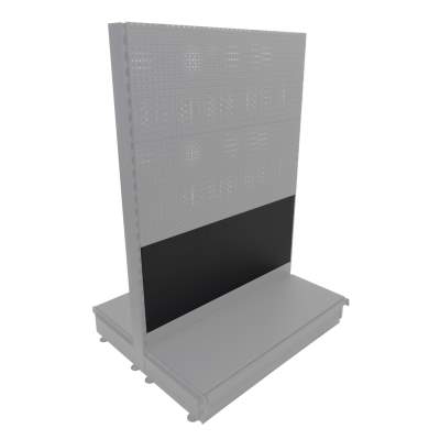 Fatbox Rückwandelement glatt 1000*400*0,6mm