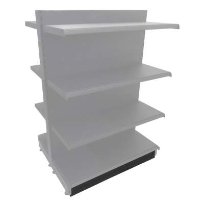 Fatbox Sockelblende mit Gummiprofil 1000