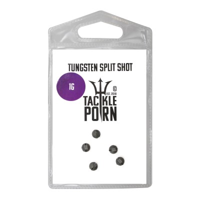 Tackle Porn Tungsten Split Shot Finesse Gewicht 1g - natur - 5Stück