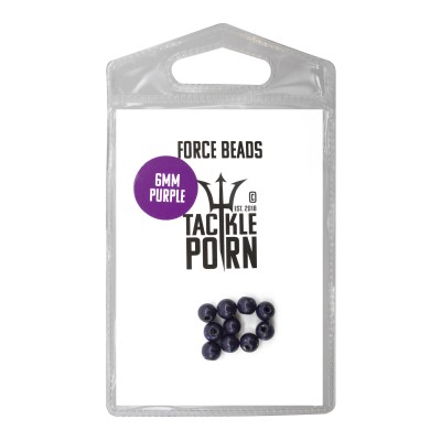 Tackle Porn Force Beads, purple - 10Stück