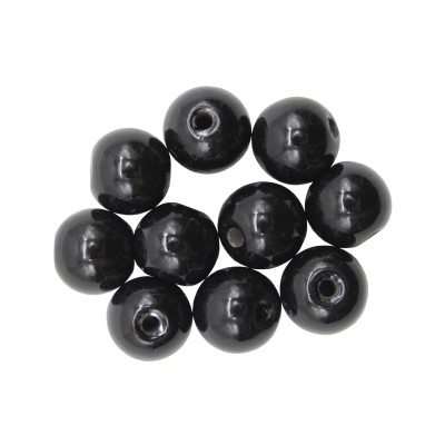 Tackle Porn Force Beads, black - 10Stück