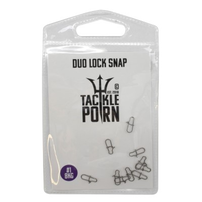 Tackle P*rn Duo Lock Snap Köder Einhänger 11mm - 1 - 10Stück