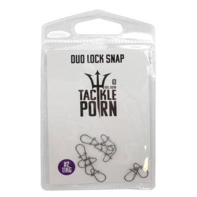 Tackle P*rn Duo Lock Snap Köder Einhänger 13mm - 2 - 10Stück