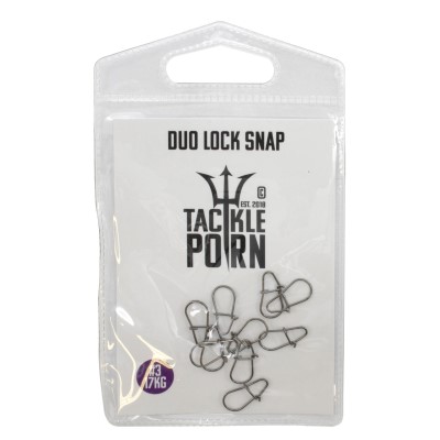 Tackle P*rn Duo Lock Snap Köder Einhänger 15mm - 3 - 10Stück