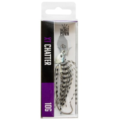 Tackle P*rn XT Chatter - Skirted Jig Gizzy Ghost - 10g - 92mm - 1 Stück
