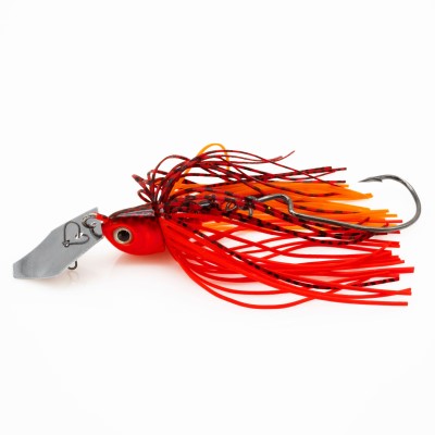 Tackle P*rn XT Chatter - Skirted Jig Red Rambo - 10g - 92mm - 1 Stück