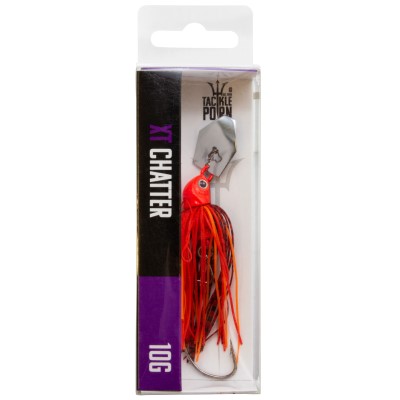 Tackle P*rn XT Chatter - Skirted Jig Red Rambo - 10g - 92mm - 1 Stück