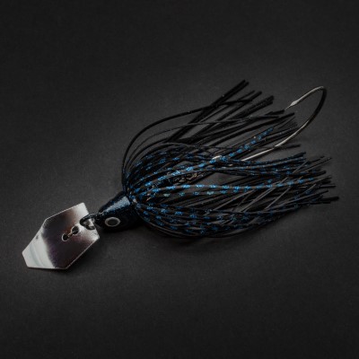 Tackle P*rn XT Chatter - Skirted Jig Black Bomb - 14g - 94mm - 1 Stück