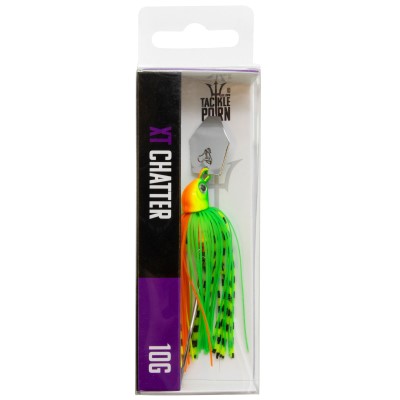 Tackle P*rn XT Chatter - Skirted Jig Firetiger - 10g - 92mm - 1 Stück