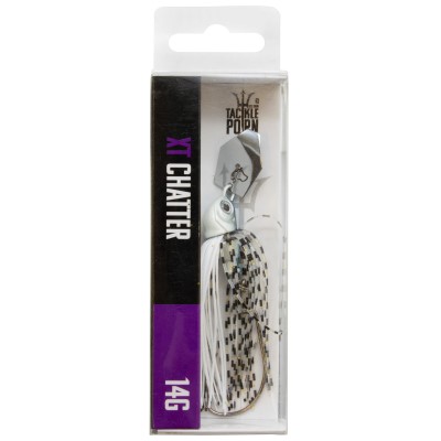 Tackle P*rn XT Chatter - Skirted Jig Gizzy Ghost - 14g - 94mm - 1 Stück