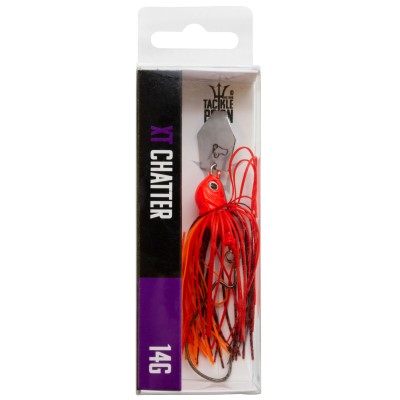 Tackle P*rn XT Chatter - Skirted Jig Red Rambo - 14g - 94mm - 1 Stück
