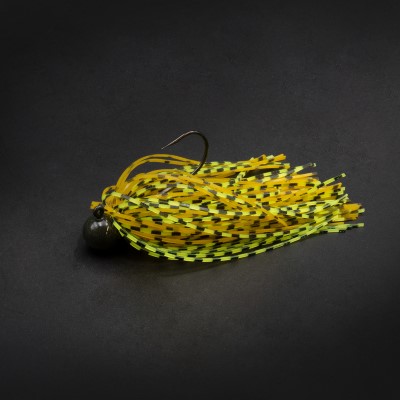 Tackle Porn Skirted Jig Jigkopf 12g - Orange Lime - 1Stück