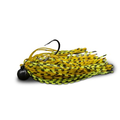 Tackle Porn Skirted Jig Jigkopf 12g - Orange Lime - 1Stück