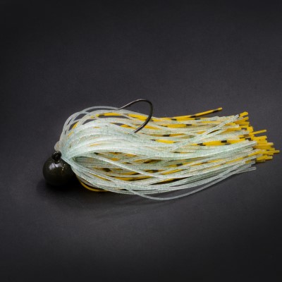 Tackle Porn Skirted Jig, 10g - Orange Cucumber - 1Stück