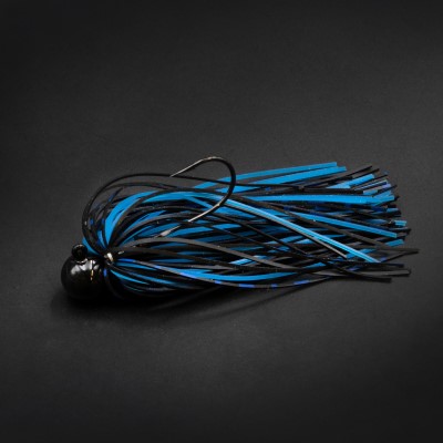 Tackle Porn Skirted Jig, 10g - Black Blueberry - 1Stück