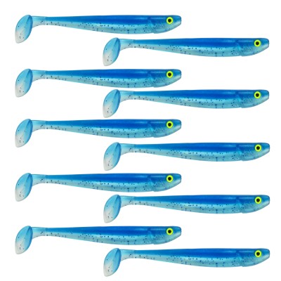 Tackle Porn Magnetic Mama Softbait 7.6cm - Blue Babe - 3g - 10 Stück