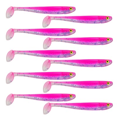 Tackle Porn Magnetic Mama Softbait 7.6cm - Pink Shiner - 3g - 10 Stück