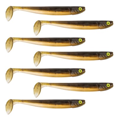 Tackle P*rn Magnetic Mama - Softbait 9.9cm - Brown Chameleon - 7g - 7 Stück