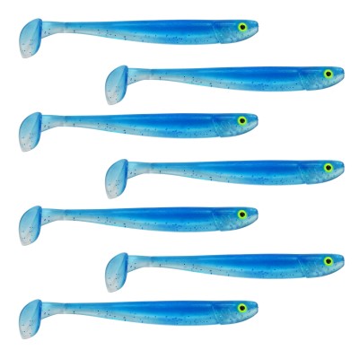 Tackle Porn Magnetic Mama Softbait 9.9cm - Blue Babe - 7g - 7 Stück