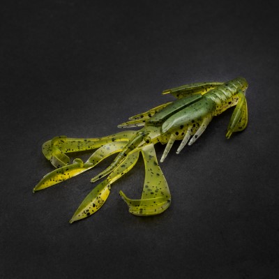 Tackle Porn Doggy Deez Creature Bait 9,0 cm - 3,5g - 10 Stück - Green Pumpkin