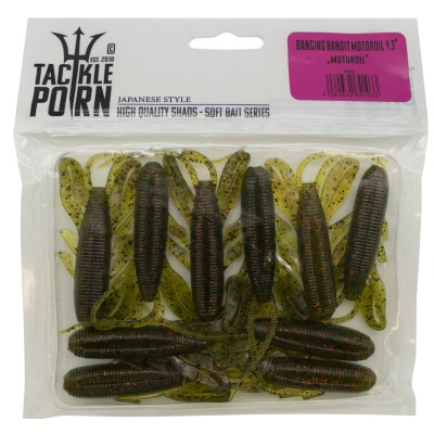 Tackle Porn Banging Bandit Creature Bait 11cm - Motoroil - 10g - 10 Stück