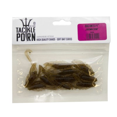 Tackle Porn Bug Ants Creature Bait 3.5cm - Brown Craw - 0.8g - 10 Stück