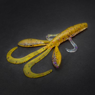 Tackle Porn Flabby Flactor Creature Bait 9,5 cm - 5g - 10 Stück - Orange Oil