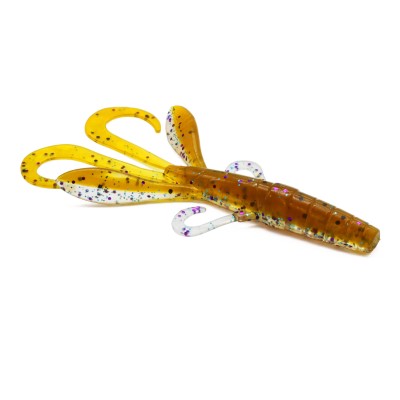 Tackle Porn Flabby Flactor, 9,5 cm - 5g - 10 Stück - Orange Oil