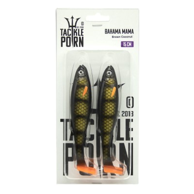 Tackle Porn Bahama Mama, 20cm - Brown Coconut - 50g - 2 Stück