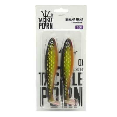 Tackle Porn Bahama Mama Gummifisch 20cm - Lemon Pike - 50g - 2 Stück