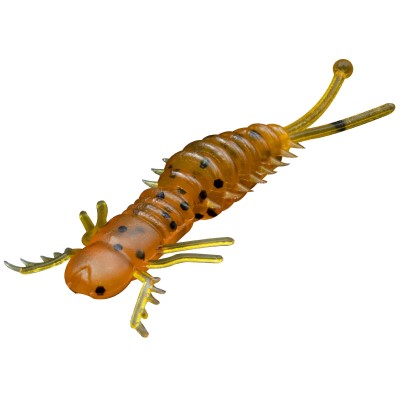 Tackle Porn Dragon Larva Creature Bait 4,0 cm - 0,5g - 10 Stück - Rusty Orange