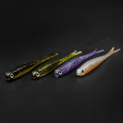 Tackle Porn Vertical Stripper No Action Shad 12,5 cm - 8,3g - 8 Stück - Mixed Pack