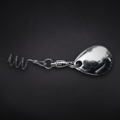 Tackle P*rn Screw Wing II Attractor - Spinnerblatt silver - 3Stück
