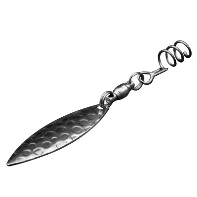 Tackle Porn Screw Wing Attractor Zusatz-Spinnerblatt silver - 3Stück